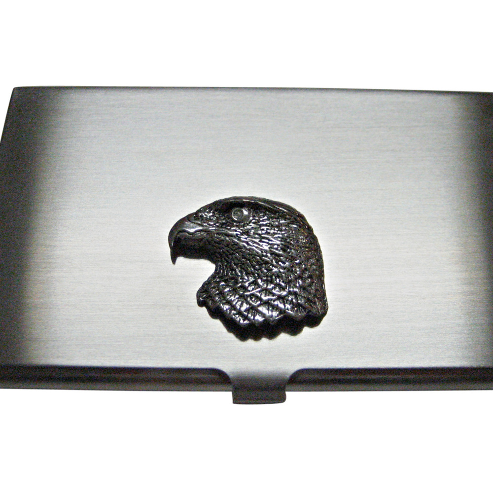 Hawk Bird Head Business Card Holder